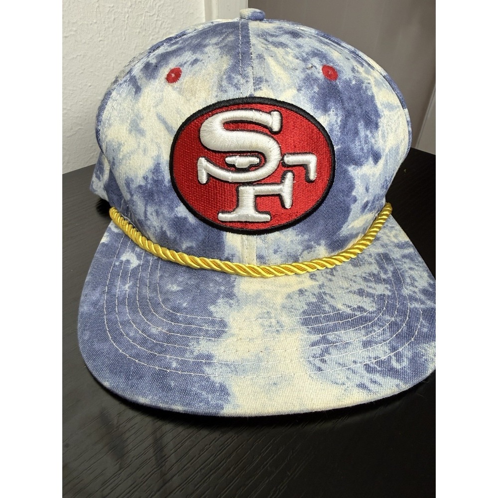 Mitchell & Ness San Francisco 49ers NFL Vintage Collection Denim Acid Snapback
